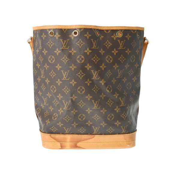 Louis Vuitton Handbags - LOUIS VUITTON Monogram Noe Brown Canvas Shoulder Bag